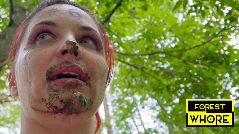Forest-Whore: Pig 6 Humiliates Herself in the Forest and Eats Dirt