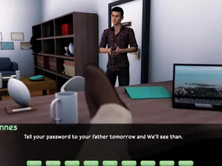 Johannes Gaming: Salacious Desire #1 - Johannes Started a New Job... Nadia Sen...hannes Some...