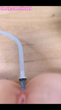 Do You Want to See Me Laying on My Back and Do a Enema?