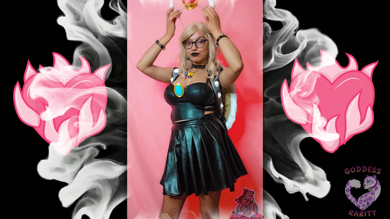 Goddess Rarity: เทพธิดาหายากแก้ผ้าเพื่อคุณเป็น bowsette