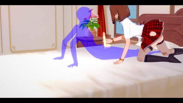 HentaiTubes: Můj hrdina Akademie Hentai - Uraraka honění a šukání - japonská asijská Manga...