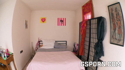 GS studio: Big traffic cone pussy insertion