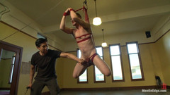 Men on Edge: Versauter hengst Dayton O'connor Gefesselt und edged