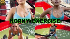 Horny Exercise with Cherry Lee