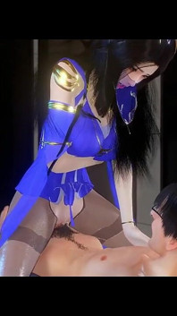 Iskra bogini 3D: Wirtualny płomień pożądania - hentai animacja 3D