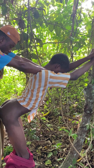 assdriller50: Under a Mango Tree I Fucked Twink Black Ass