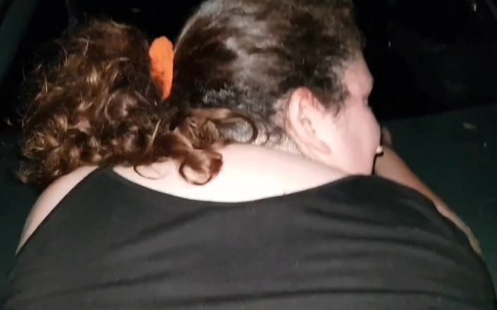 Real homemade BBW BBC porn: BBC Outdoor Anal Pounding Spanking My Booty with a Belt