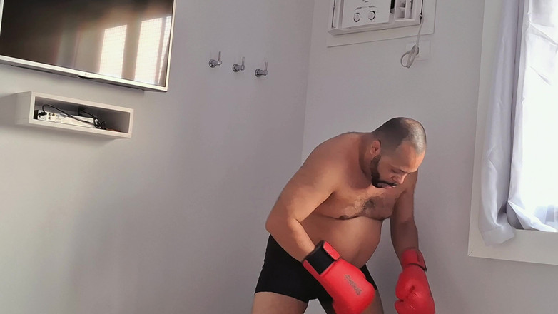 Punchbagplz: Bearzinho black - dominasi boxing gutpunch