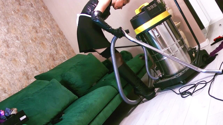 Goddess Celine: Babysitter Vacumming