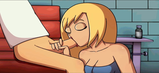 Hentai World: Amity park 의료 펠라 얼굴 전체에 사정