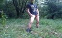 kickerscooter: Outdoor Penis Masturbation with Ejaculation