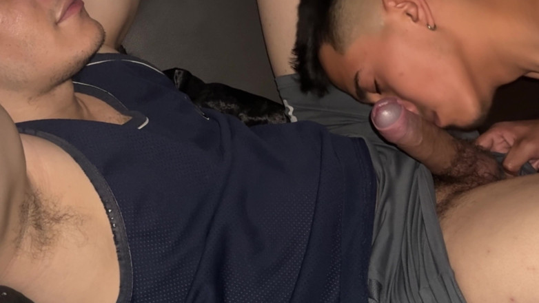 Danmel X: Sweaty Sock Deepthroat - Sniffing - Swallowed