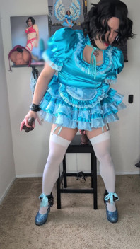 Sissy Candy Playing with Dildos Part 3