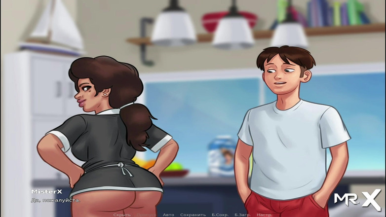 Mr Studio X: Summertimesaga - blowjob pembantu rumah E4 #50