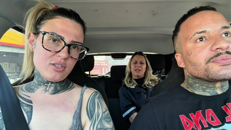 Couple dna: Camareira safada saiu do ponto e veio dar pra nós