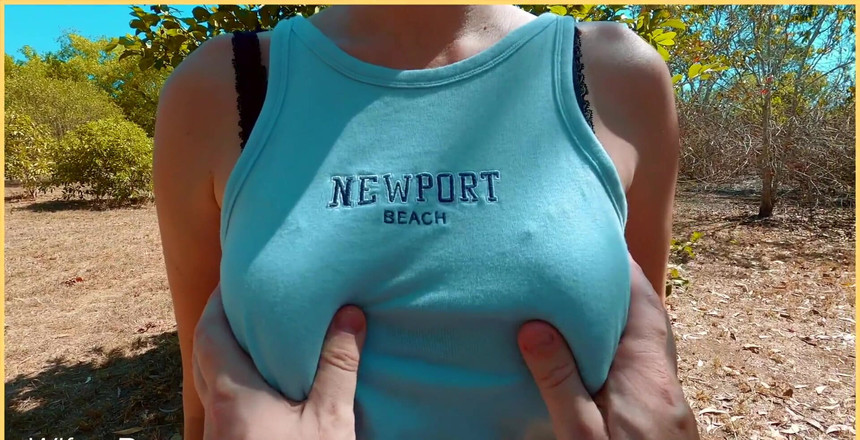 Wifey Does: आप सार्वजनिक पीओवी में मेरे स्तनों को पकड़ने के लिए मिलते हैं