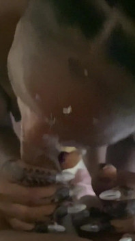 Teen Gives Sloppy Blowjob
