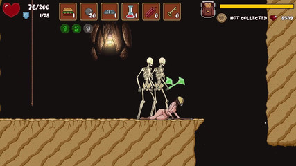 LewdArcade: Hailey’s Adventure Side Scroller Game Play [partie 04] mini jeu de sexe [18+]...