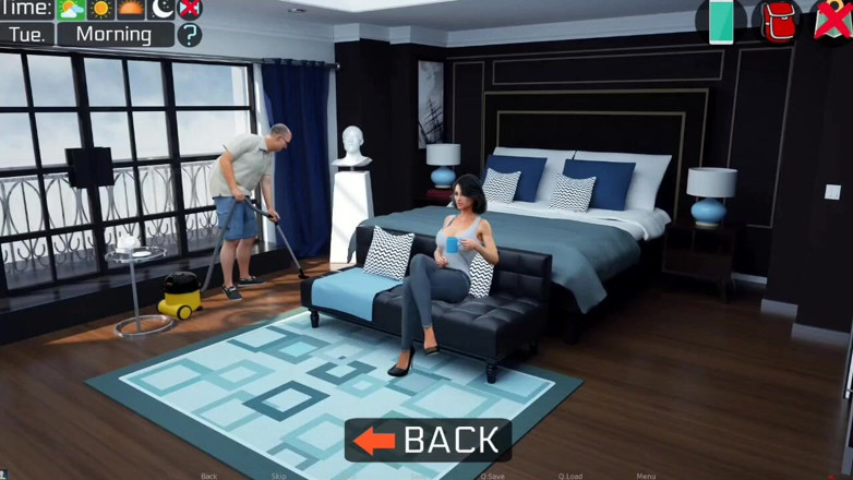Johannes Gaming: Milfy City # 28 hice que Caroline se corriese en sus bragas