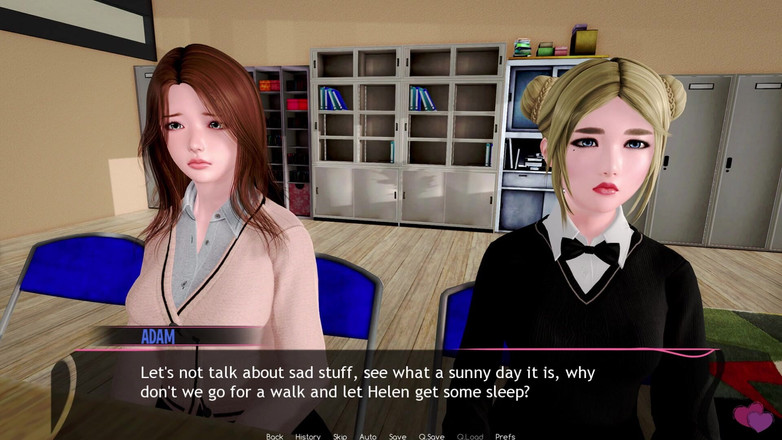 3D Cartoon Porn: Murmur 3 - adam massiert die brüste seiner lehrerin helen