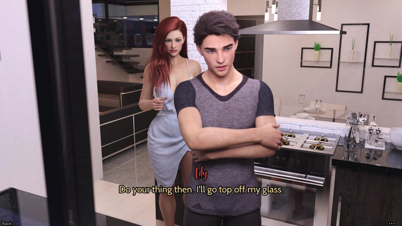 3D Cartoon Porn: Fresh Women 5 - Lily seduce a Simon mientras arregla el fregadero...