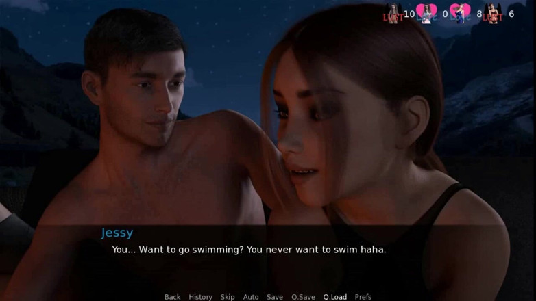 Dirty GamesXxX: Bởi vì tôi yêu cô ấy- bữa tiệc tình dục Halloween-tập 9.