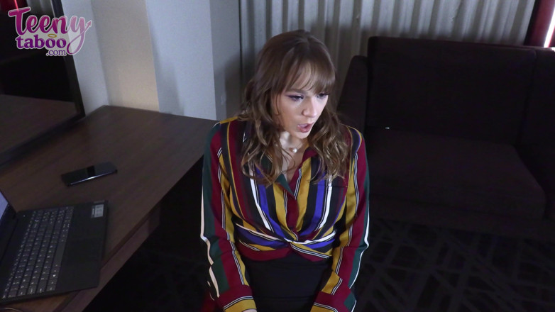 Teenytaboo: Rebecca Vangaurd creampie assistant interview
