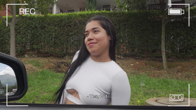 Run good girls: Latina brunetka Linda Houston ošukaná Filipem na casting gauči