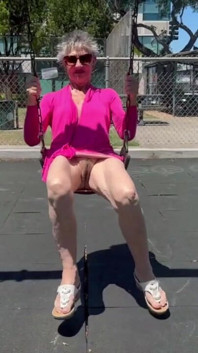 On the Swing - Without Pants