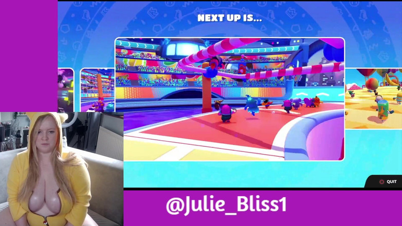 Julie Bliss: Fall Guys - Gamergirl - Livegaming