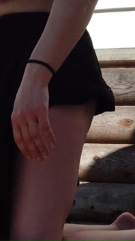 Sexy manželka venkovní doggystyle anální creampie (260422e)