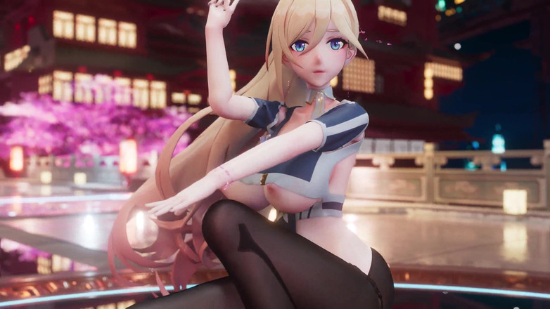 MikuMotion: [एमएमडी] मैरियोनेट कामुक वर्दी काले मोज़ा