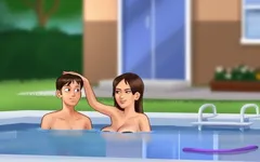 Fucking My Step Sister Jenny in the Swimming Pool