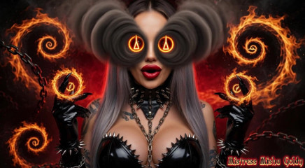 Goddess Misha Goldy: You Can Never Say No to My Swirling Eyes