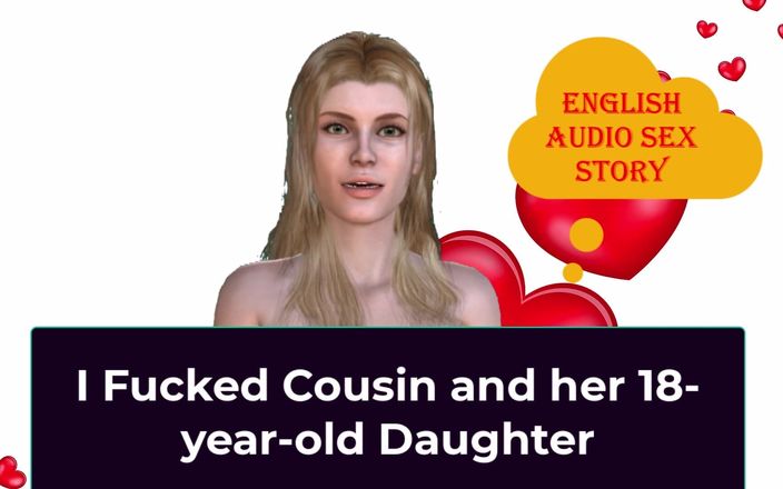 English audio sex story: Eu fodi o meio-irmão e a enteada de 18 anos. - História...