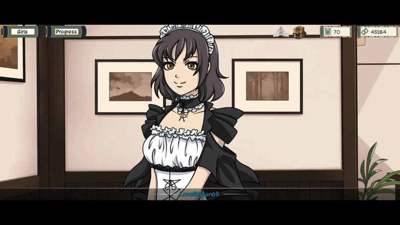 LoveSkySan69Real: Kunoichi Trainer - Naruto Trainer [v0.20.1] Part 102 Sexy Maid by Loveskysan69