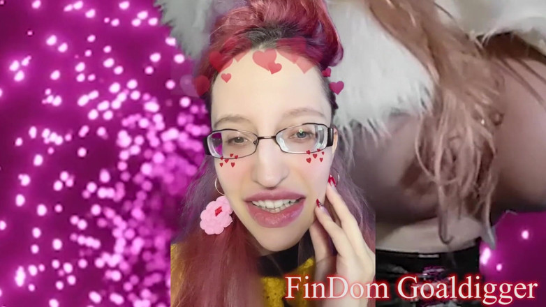 FinDom Goaldigger: Transformasi gadis pelacur imut