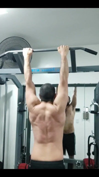 You Suck My Dick After Doing Pull-ups on the Rack?