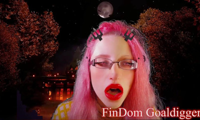 FinDom Goaldigger: Transformace halloweenské dekorace