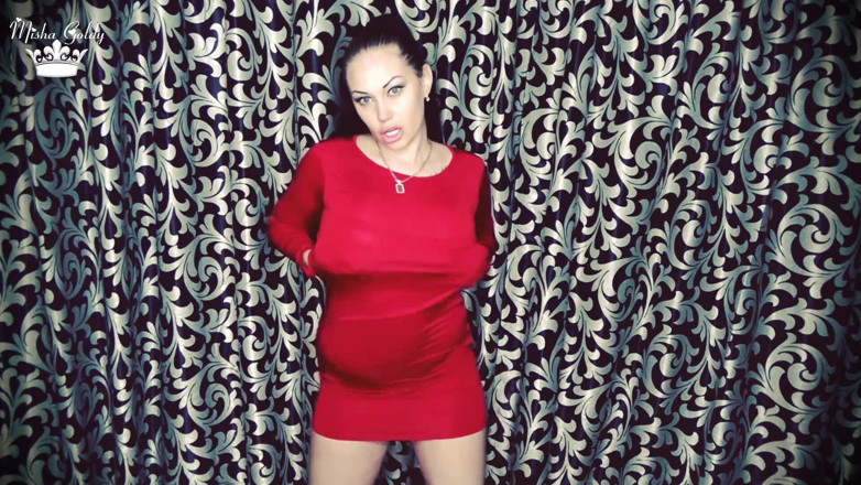 Goddess Misha Goldy: Musisz dać mi czas i pozwolenie na spermę teraz!