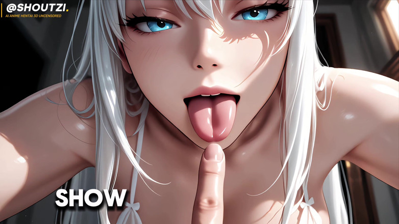 Shoutzi Anime Hentai3D Uncensored: Mira Cheveux Blancs (filles Harem) Creampie Anal Intense Avec Débordement Énorme 4k120fps