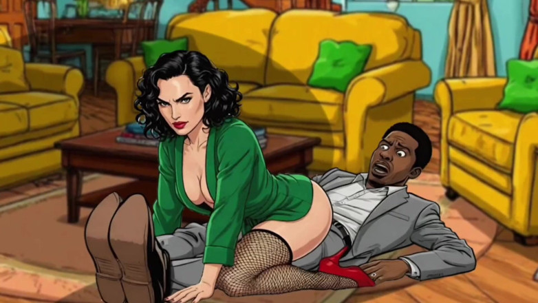 Octopussy Lovers Club: MILF Americana Cachonda 2: Dos Grandes Pollas Negras Para Mi Esposa...