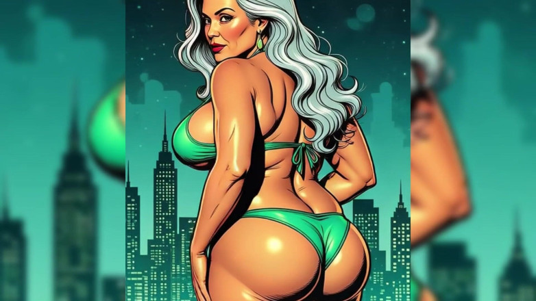 AI Porn: Ai Animation mengusik nenek kuat