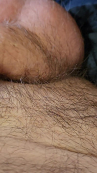 Big Dick and Very Large Ball Jerking with Cum