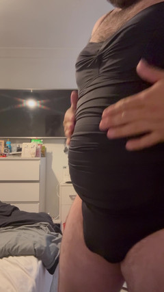 Shaun Cbt: Unterwäsche crossdress mit undercover-bondage und nippelklemmen