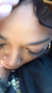 Gorgeous Ebony Babe - Harley Dean - F8 Ferrari Blowjob