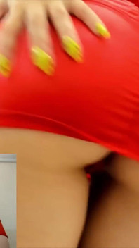 Dans eden amatör striptiz