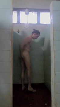 I Am Hot Fun Showering My Foreskin at Country Club