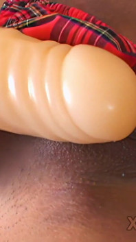 Petite 18 Yr Old Ebony Teen W Small Tits in Orgasm Solo Video