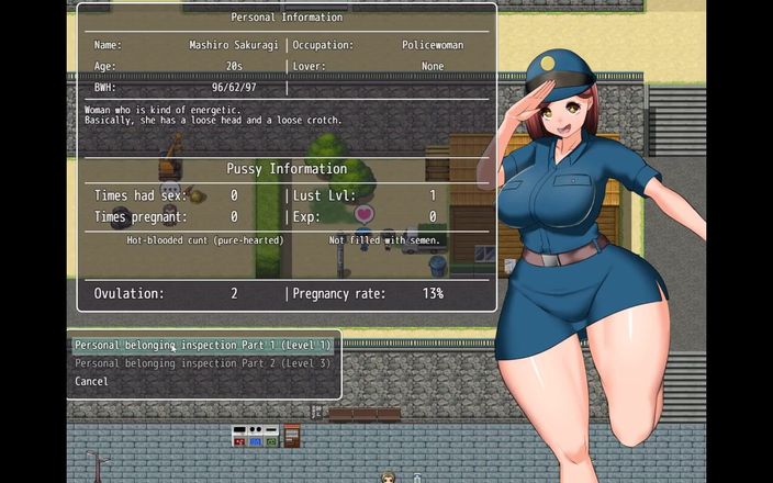 Cumming Gaming: Impregnation Island Taboo Hentai Game Ep.4 Policial pensou que seu...